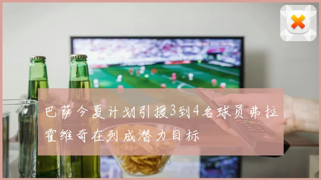 巴萨今夏计划引援3到4名球员弗拉霍维奇在列成潜力目标
